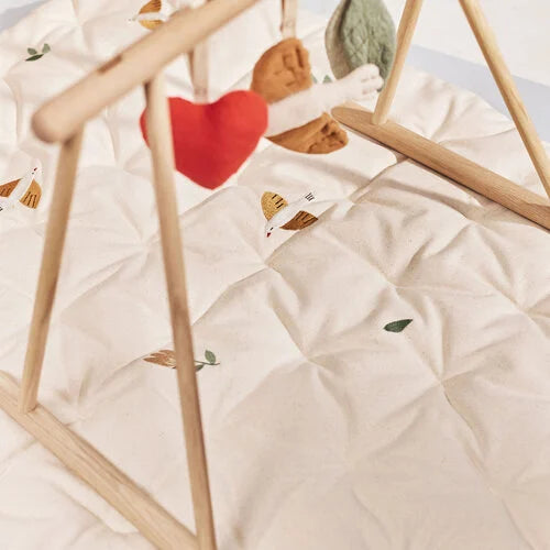 Dear April - bestickte Spielmatratze Songbirds