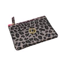 von Rike - Mini Pouch in Leostyle mit Smiley