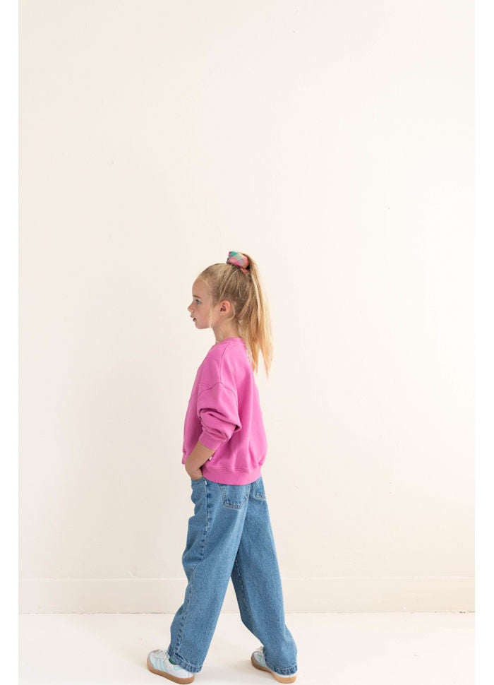 Jenest -Tammi Sweater in Fuchsia Pink