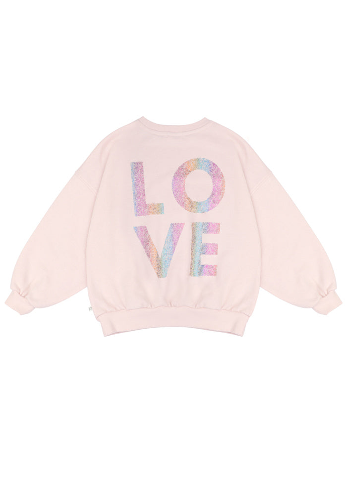 Jenest - Maxi Sweater Blossom in Rose