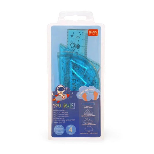 Legami - Linealset Schulset in Blau Weltall