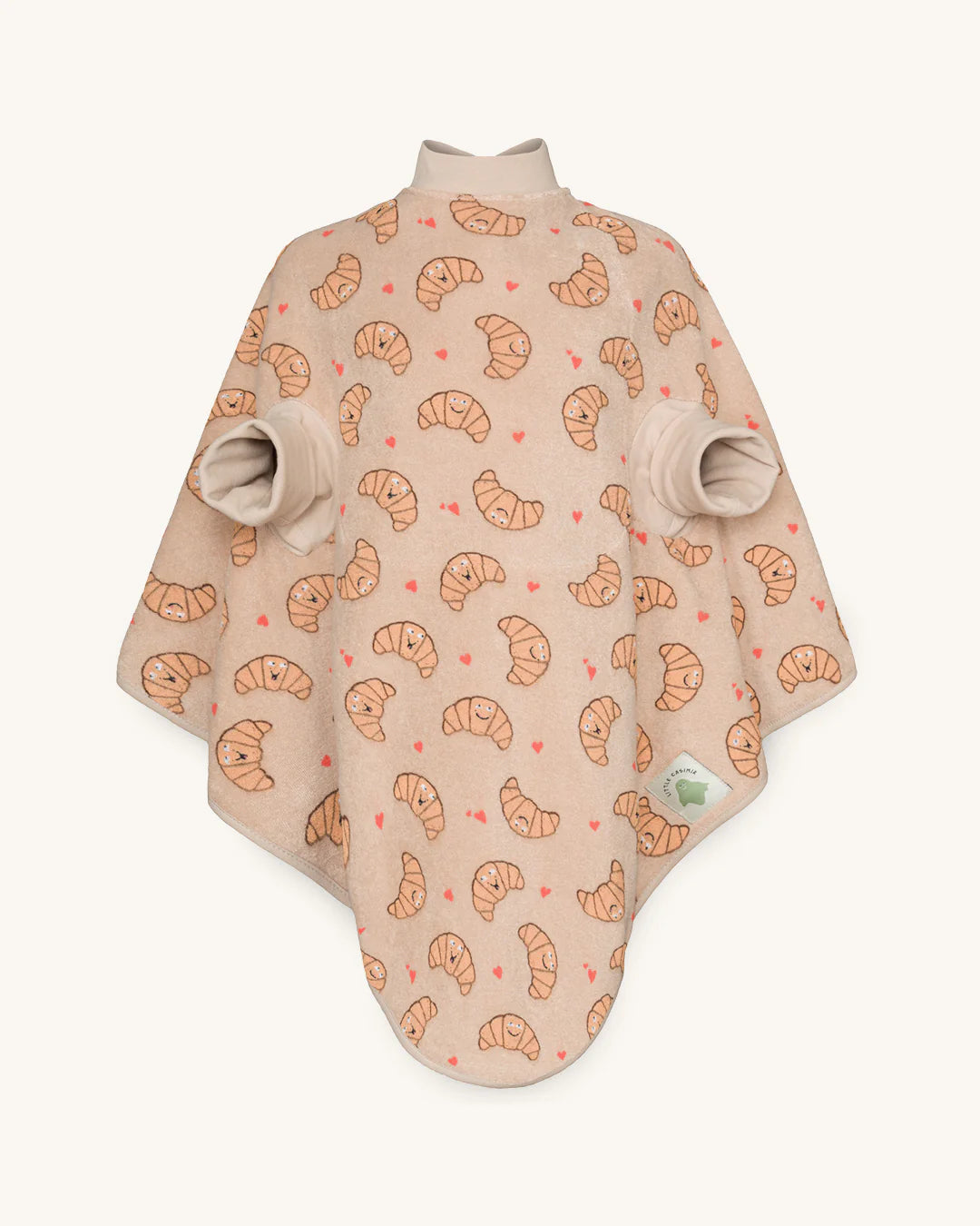 Little Casimir - Kinder Boo Lätzchen Croissant in Beige