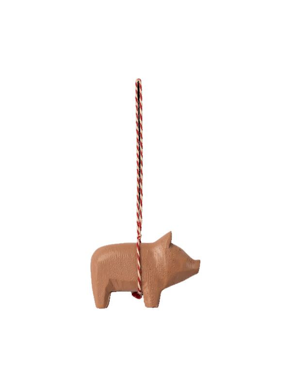 Maileg - Holzschwein zum aufhängen in rosa