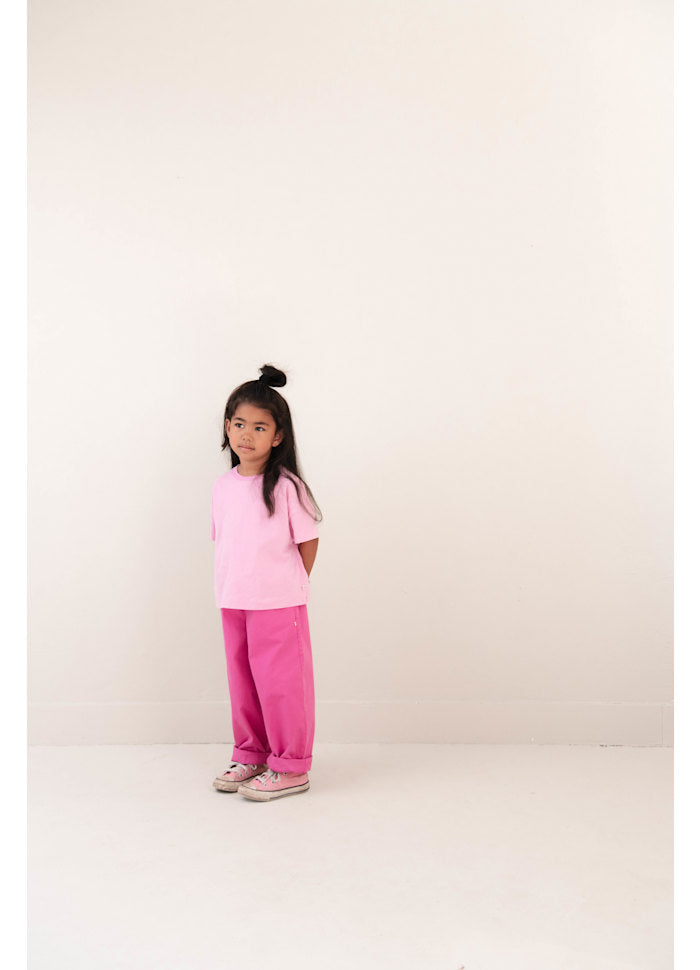 Jenest -Livia T-Shirt in Fuchsia Pink