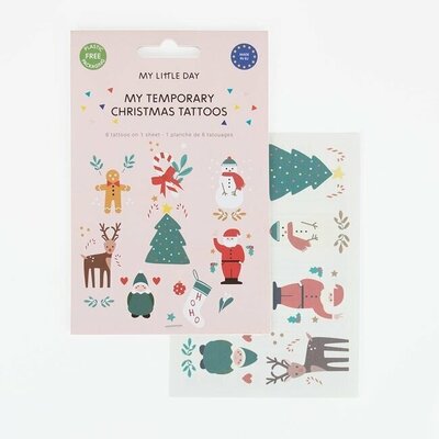 Rex London - Weihnachts Tattoos mit Weihnachtslichen Motiven