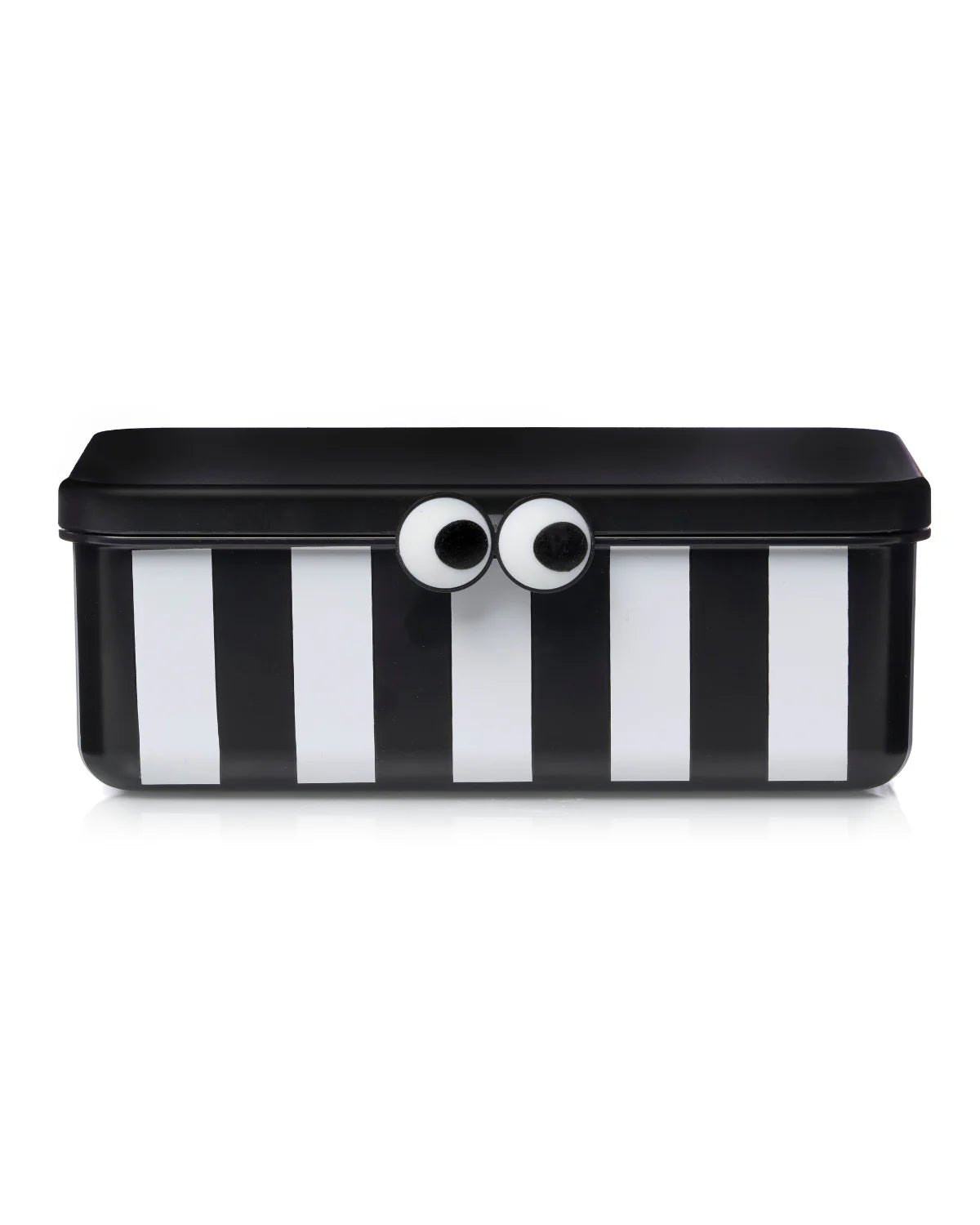 NOUI NOUI - Kinder Lunchbox mit 3  EInsätzen  in schwarz gestreift PRE ORDER