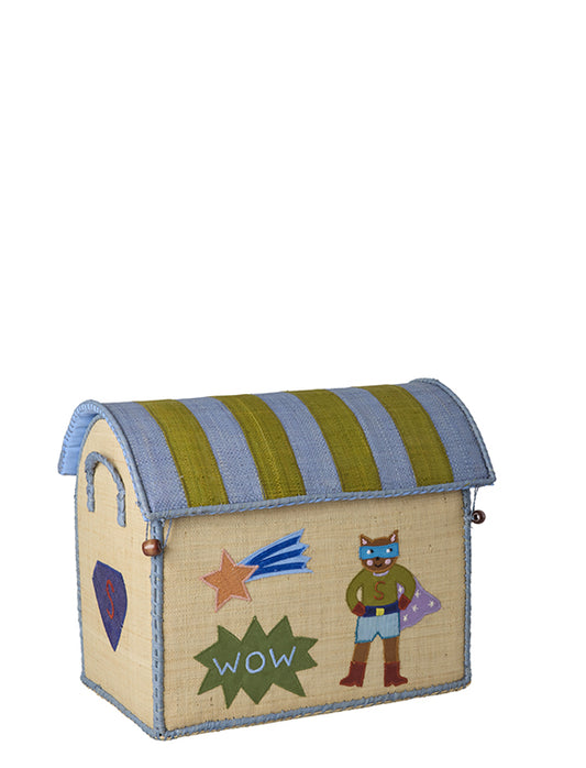 Rice - Aufbewahrungskisten Super Hero Blau