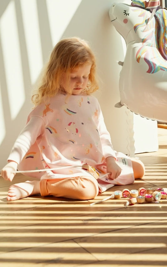 Little Casimir - Kinder Lätzchen Boo Rainbow NEW IN