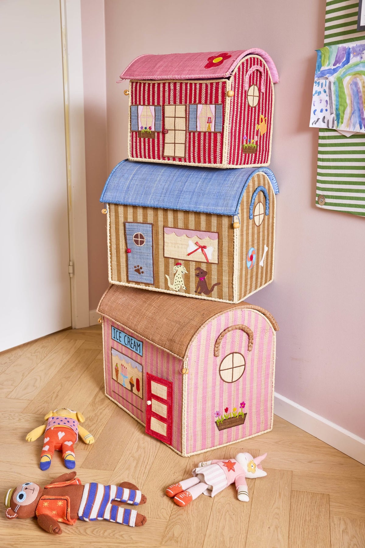 Rice - Raffia Spielzeugkisten Paris Theme PRE Order Januar 2027