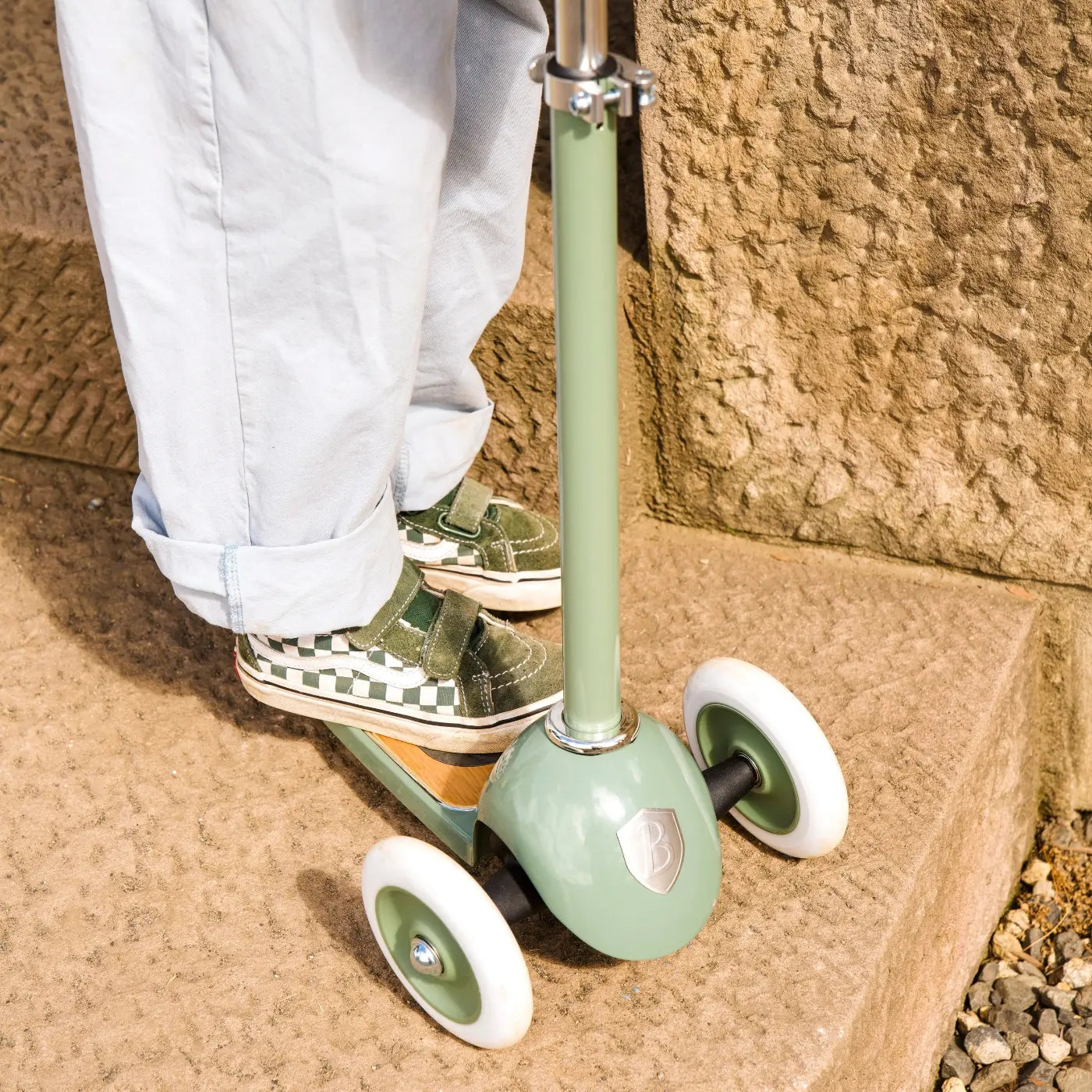 Banwood - Kinderroller Scooter in Forest Grün