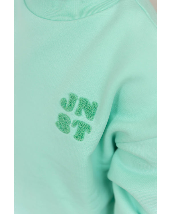 Jenest - Happy Bird Sweater in Green