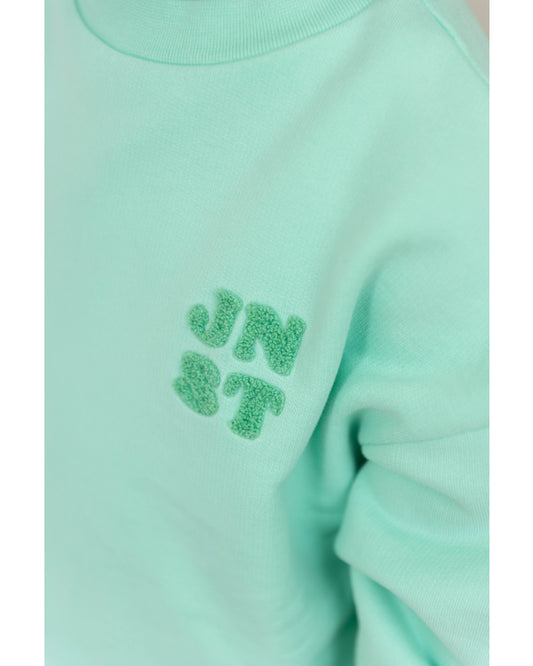 Jenest - Happy Bird Sweater in Green