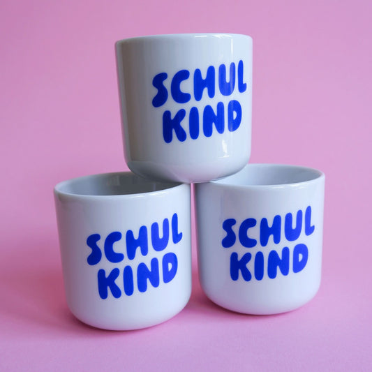 Tinyday - Schulkind Becher in blau