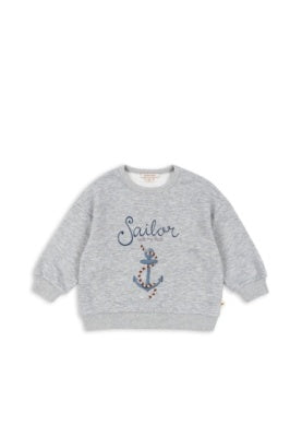 Konges Sløjd - Lou Terry Sweatshirt in Grey Melange