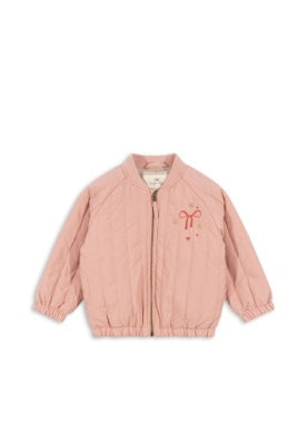 Konges Sløjd - Juno Bomber Jacke Einhorn Glitzer in Rosa