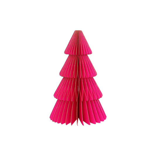 von Rike - Weihnachtsbaum in Glitzer mit Magnetverschluss in Neonpink