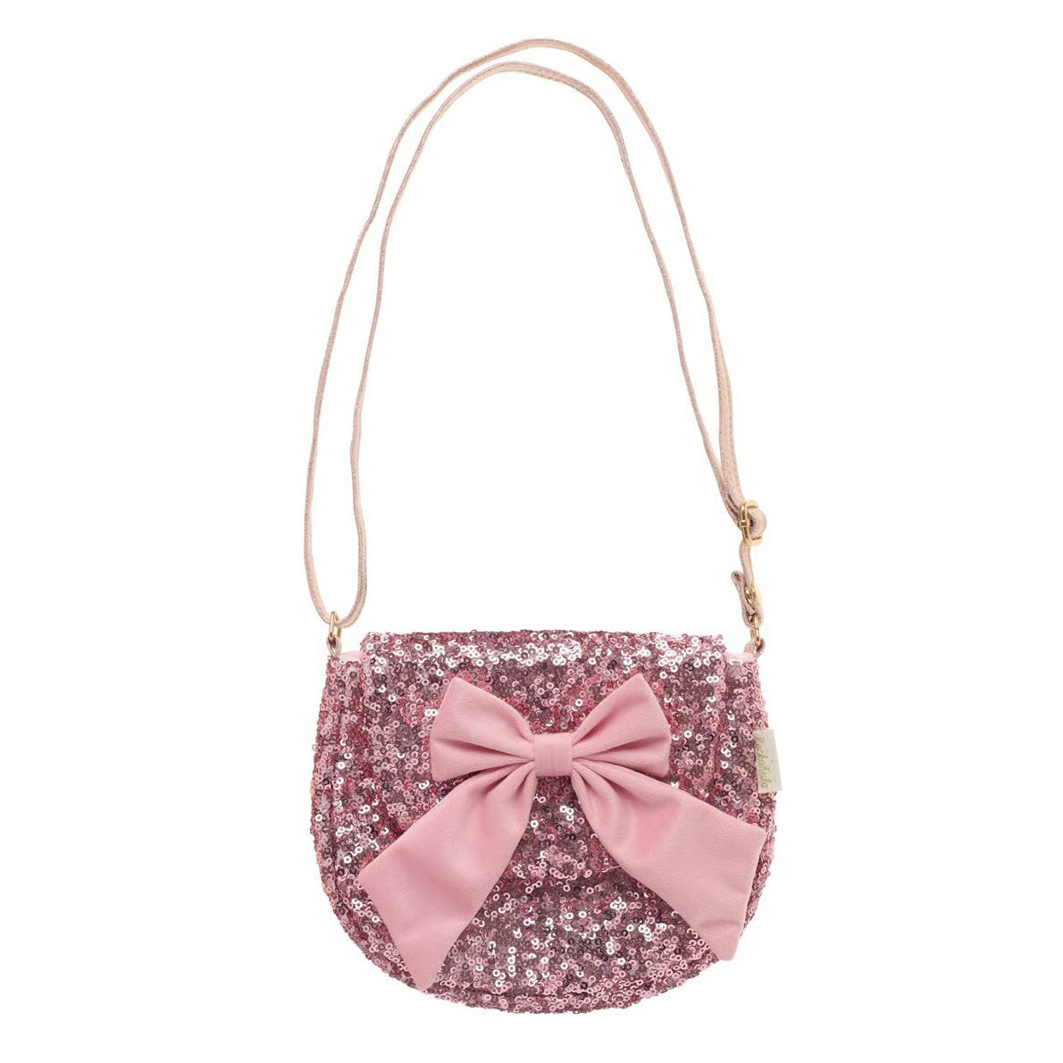 Rockahula -Kinder Glitzerumhängetasche in Rosa mit Schleife Pretty in Pink