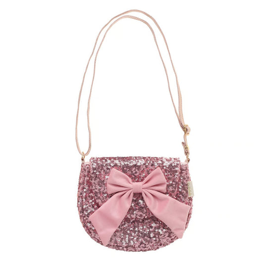 Rockahula -Kinder Glitzerumhängetasche in Rosa mit Schleife Pretty in Pink