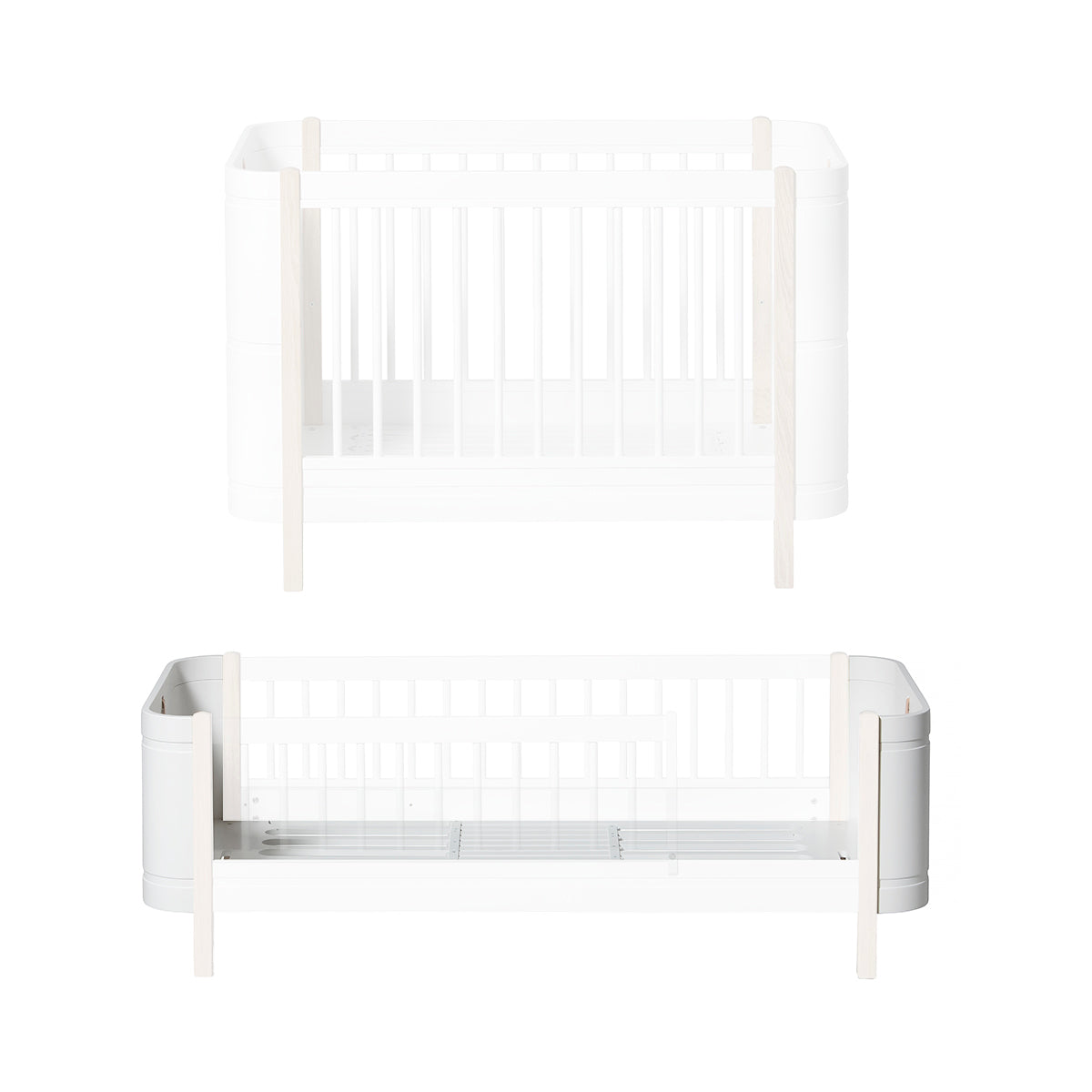 Oliver Furniture Wood Mini+ Basic - in Weiß