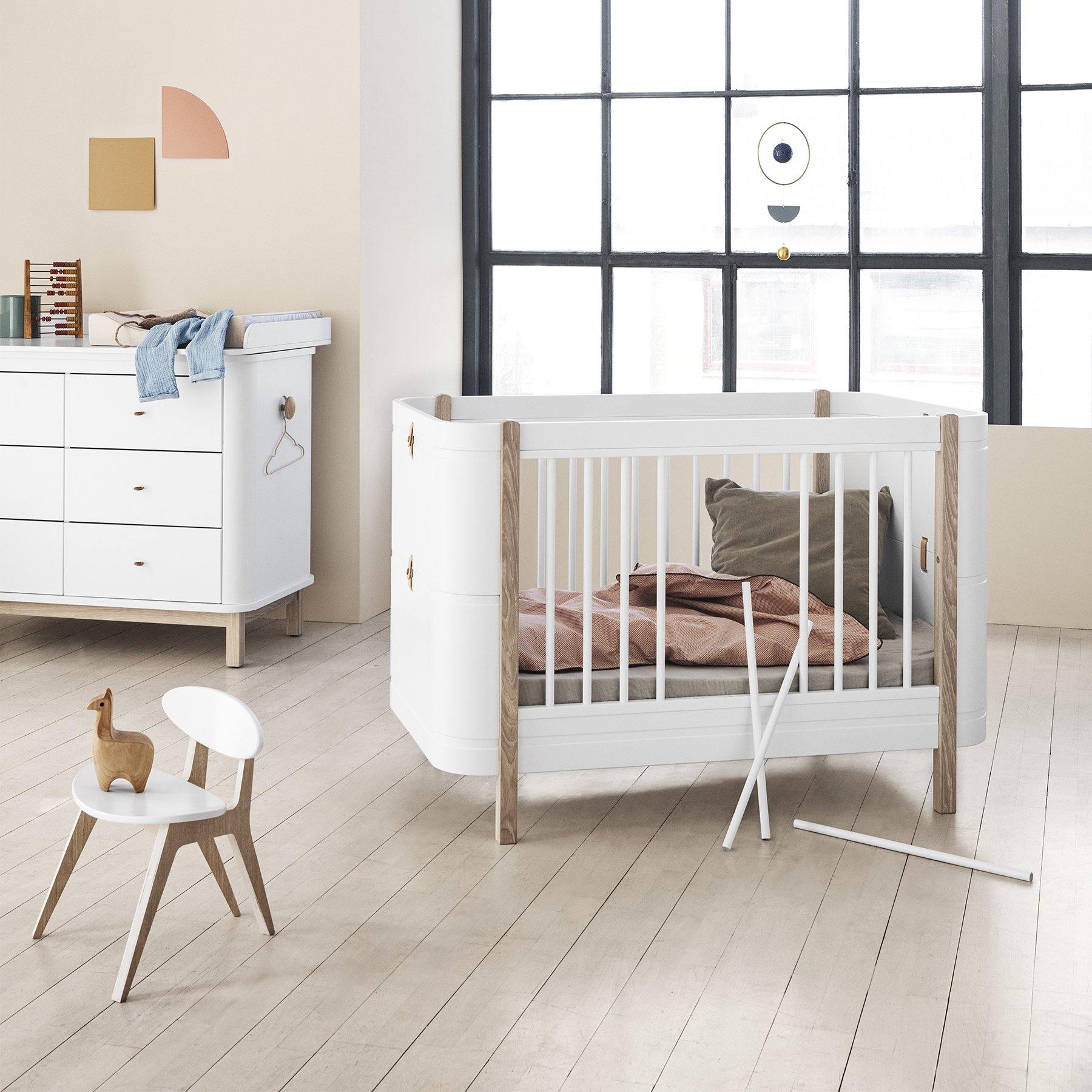 Oliver Furniture Wood Mini +  Basic -  in Weiß/Eiche