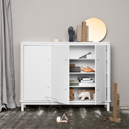 Oliver Furniture Wood Multi-Schrank - Weiß