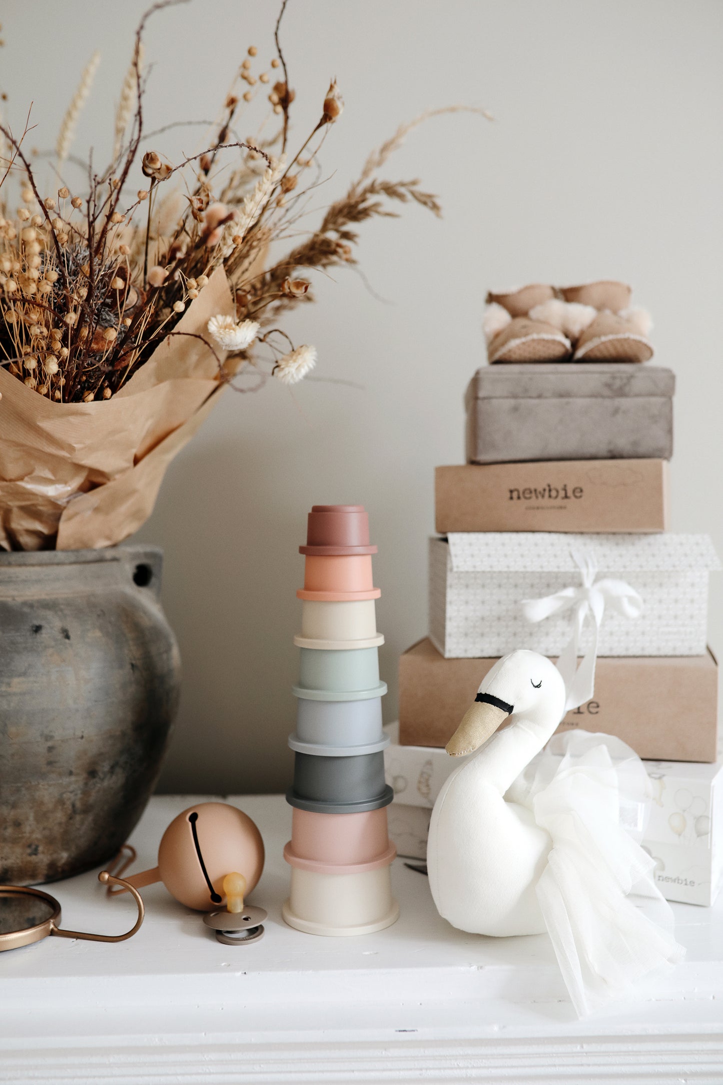 Mushie Stapelbecher - Stacking Cups Forest