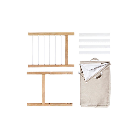 Oliver Furniture- 2 AUSZÜGE UND WÄSCHESACK FÜR SEASIDE KOMMODE & WICKELKOMMODE MIT 6 SCHUBLADEN