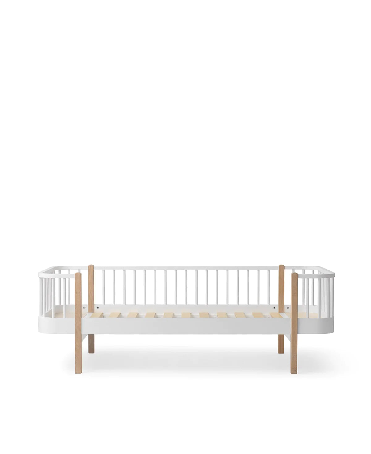 Oliver Furniture - Wood Original Bettsofa in weiss/ eiche