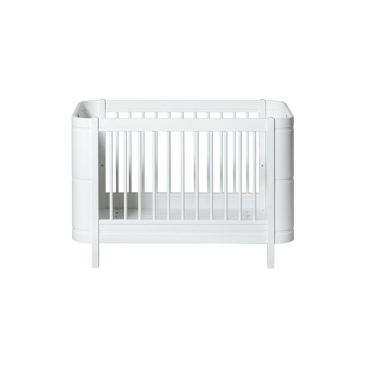 Oliver Furniture Wood Mini + Babybett in weiss