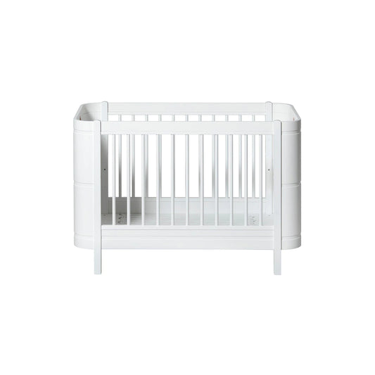 Oliver Furniture Wood Mini + Babybett in weiss