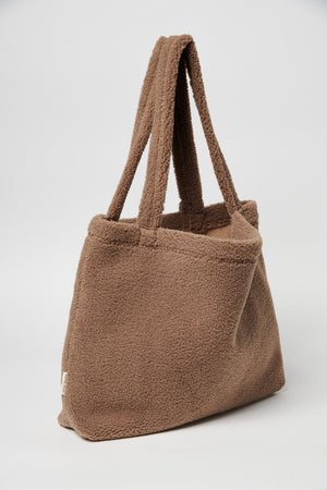 Bild in Slideshow öffnen, Studio Noos Mom Bag &quot;Chunky Teddy&quot; - Brown Chunky Teddy
