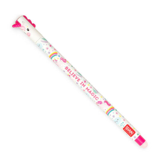 Legami - löschbarer Gelstift Einhorn in Pink