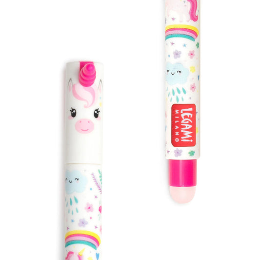 Legami - löschbarer Gelstift Einhorn in Pink