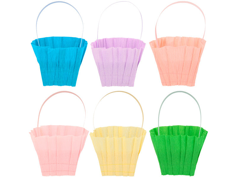 Meri Meri - Osterpapierkörbe multi 6er Set