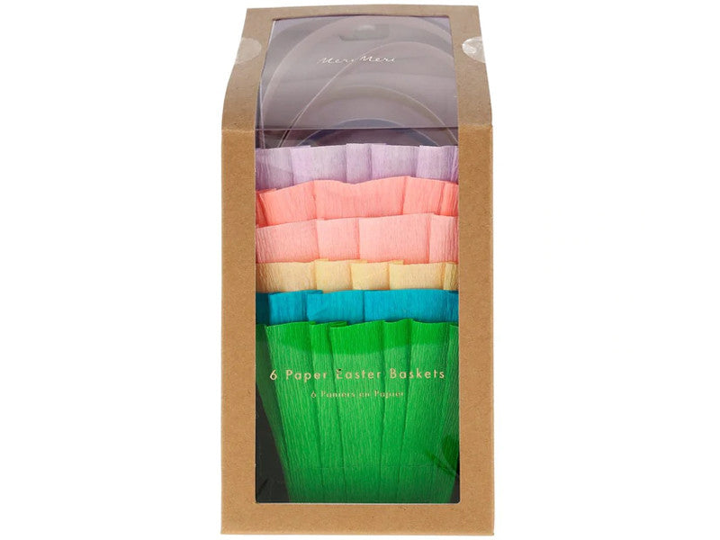 Meri Meri - Osterpapierkörbe multi 6er Set